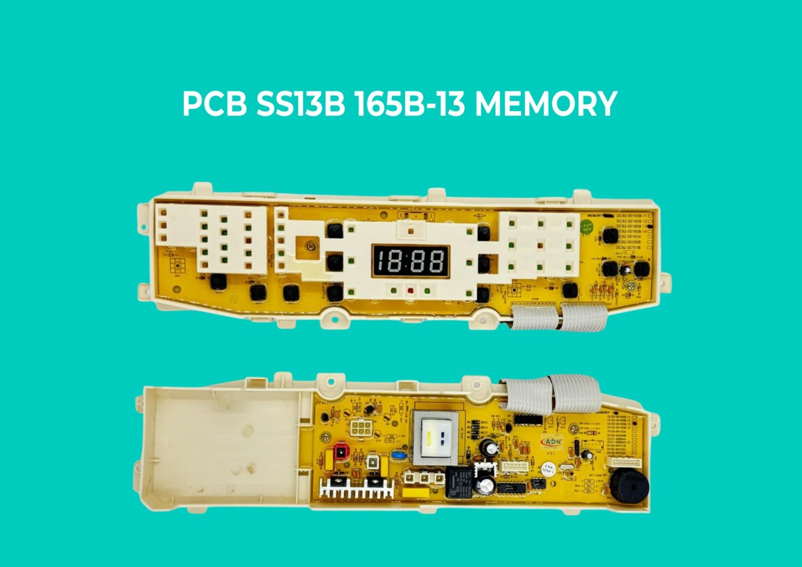 Samsung top loading 13-button centre display PCB