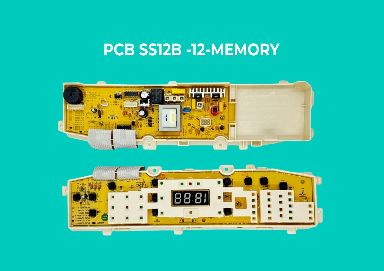 Samsung top loading 12-button centre display PCB
