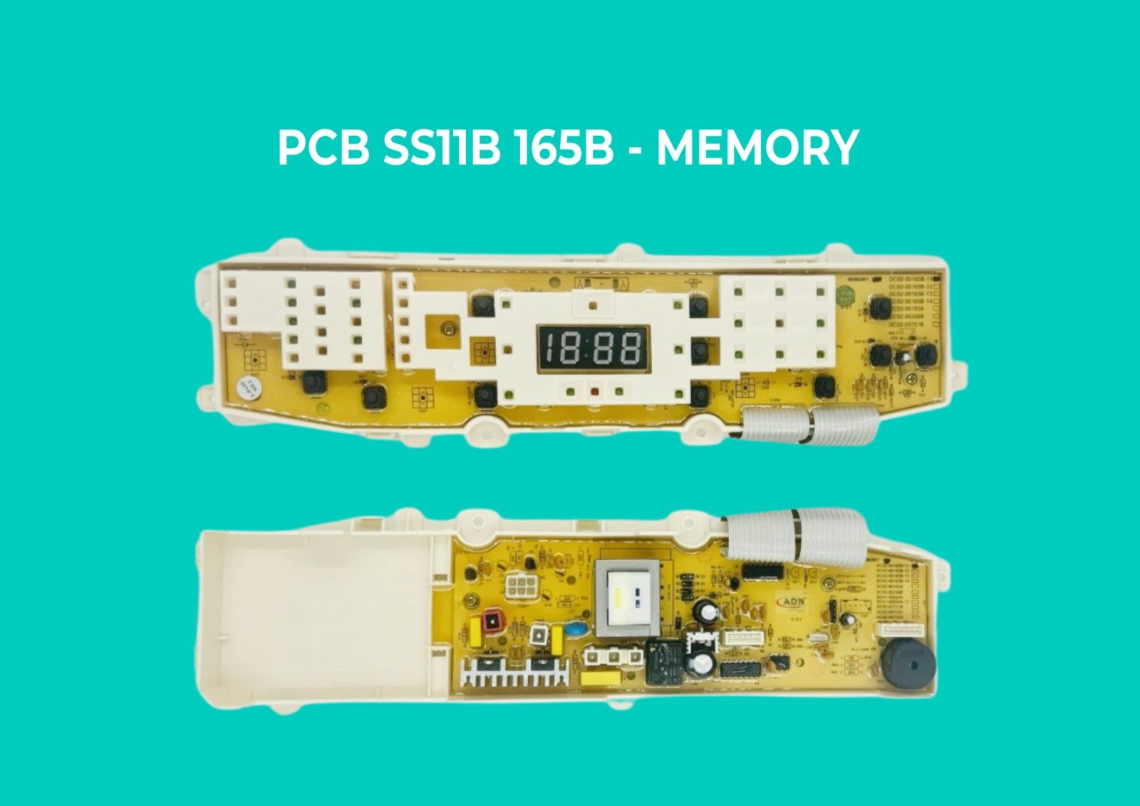Samsung top loading 11-button centre display PCB