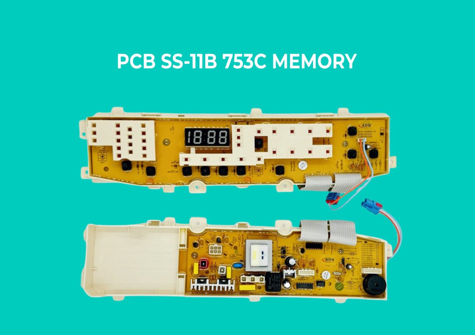 Samsung top loading 11-button side display PCB