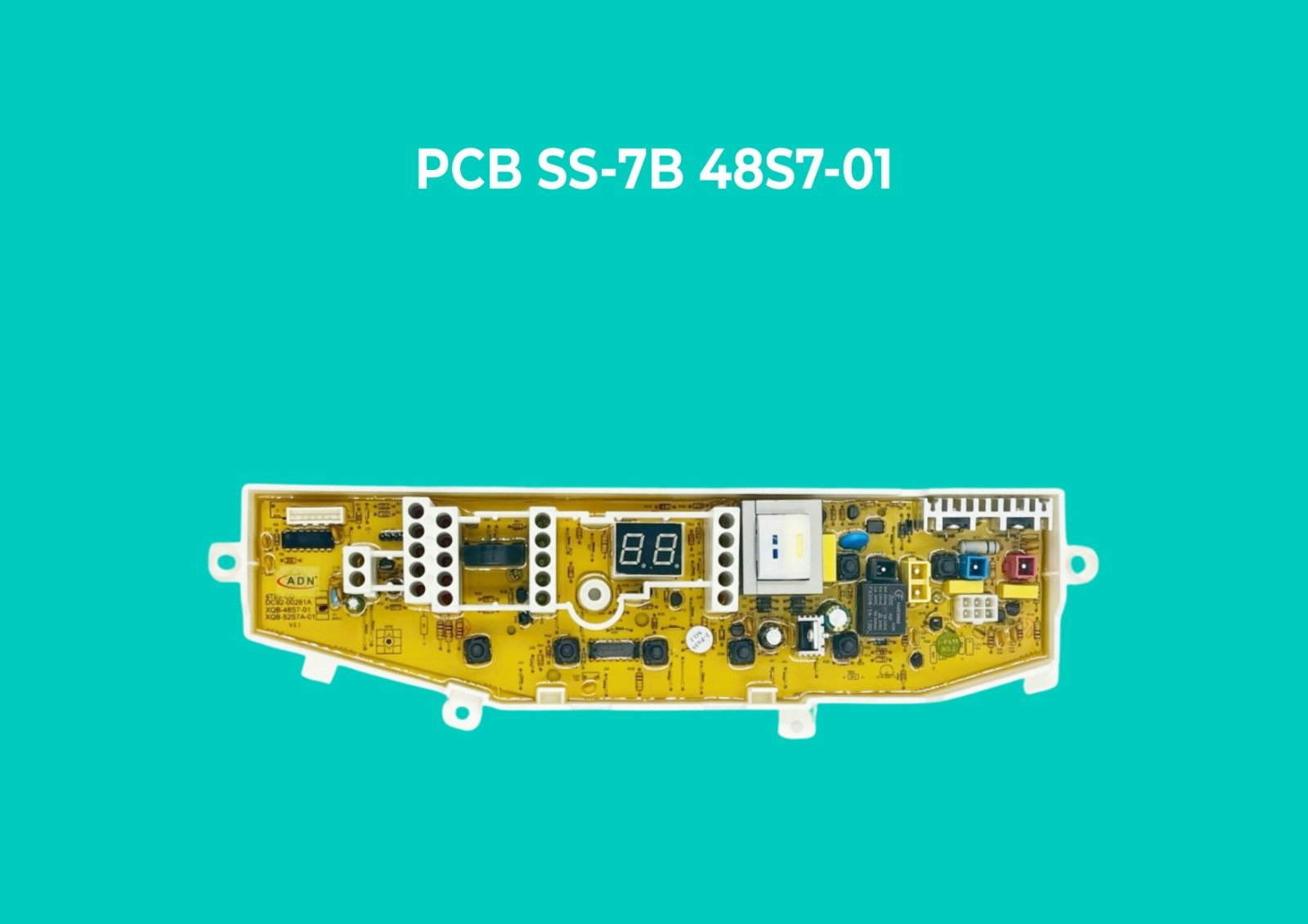 Samsung top loading 7-Button centre display PCB