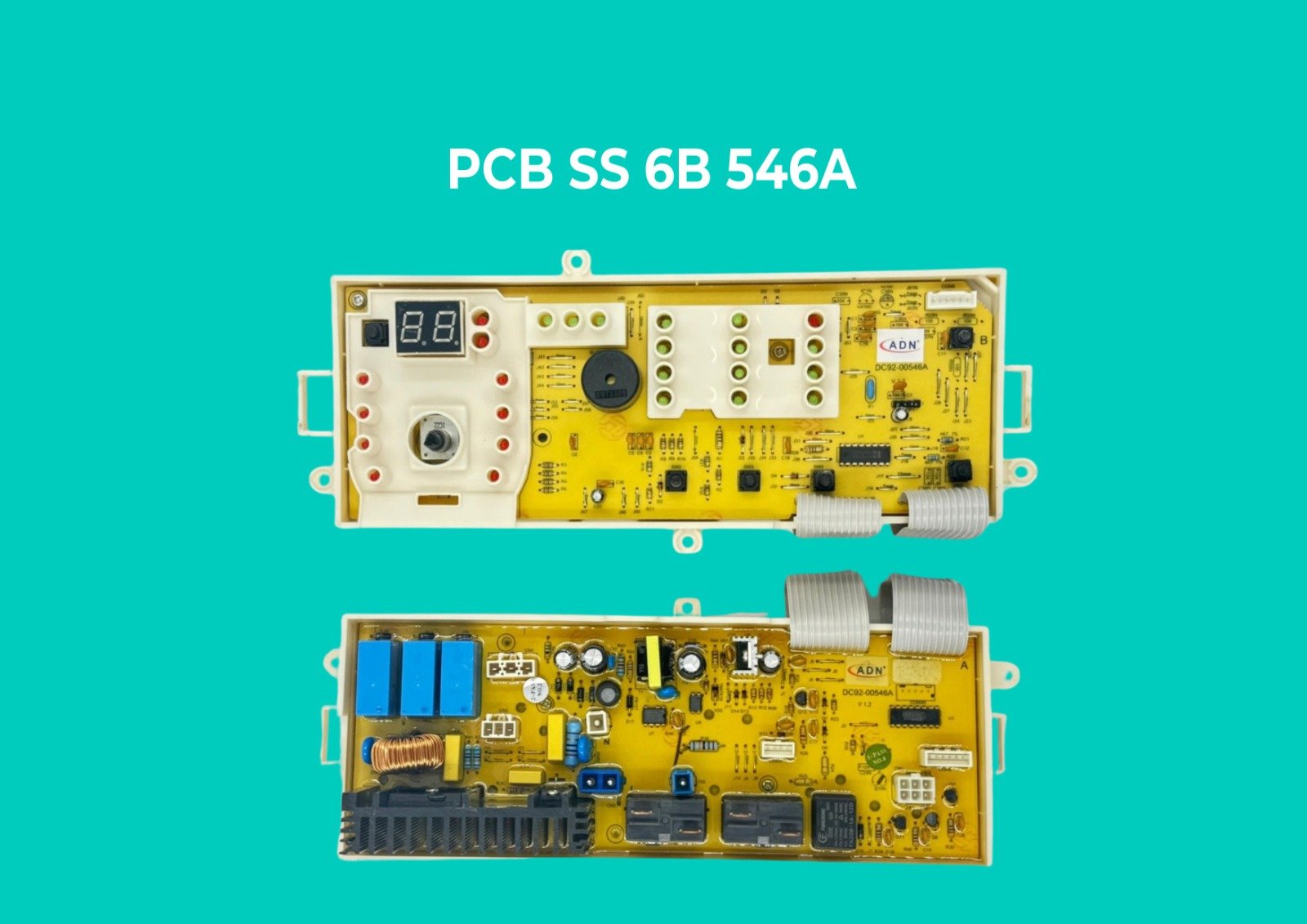 Samsung top loading 6-button PCB